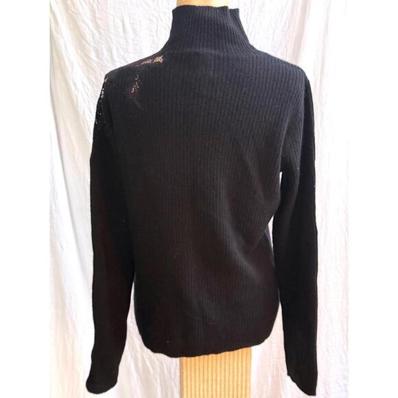 🆕LISTING🆕 DKNY City back wool & lace sweater - Picture 3 of 5
